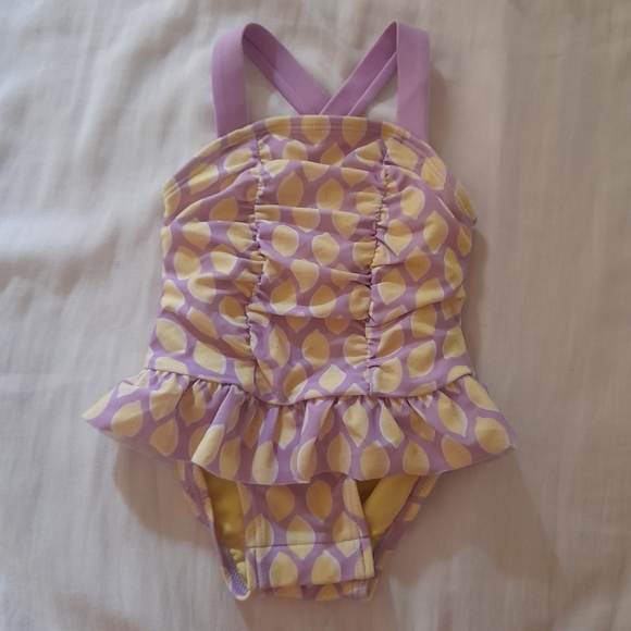 ● Cat & Jack | Lemon One Piece Swim - Picture 10 of 10